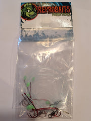 Reprobaits Tackle whiting rigs in a three pack.