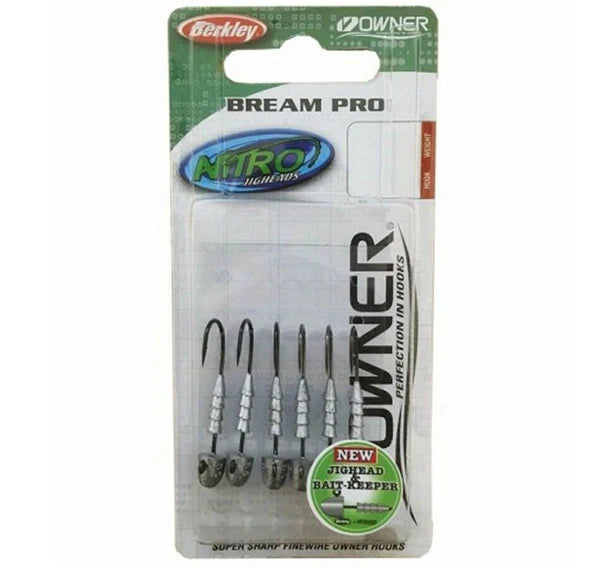 Berkley Bream Pro Nitro Jigheads Size 1/32 oz #1