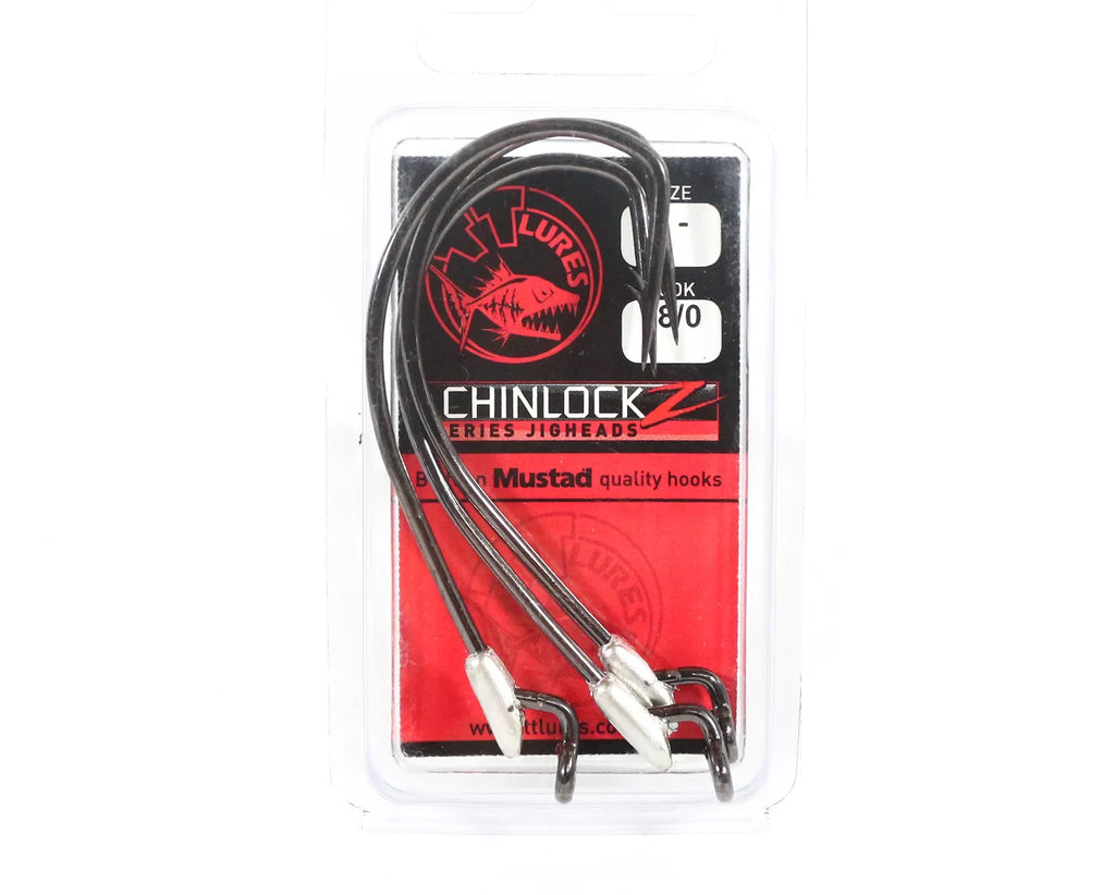 TT Lures Chinlock Series Weighted Soft Plastics Hooks Size 8/0 — ReproBaits Tackle
