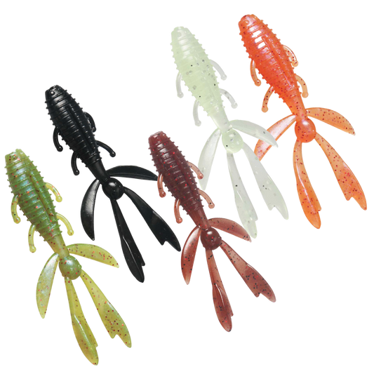 ReproBaits Tackle Bottom Bug crayfish and nipper soft plastic 65mm for flathead and bream