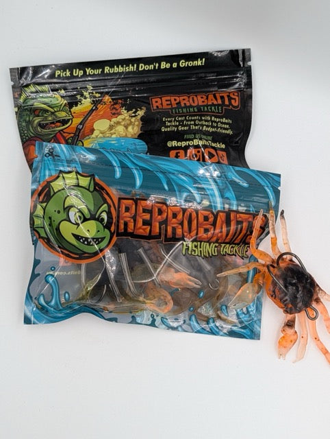 ReproBaits Tackle Can Do Crab soft plastic lure for bream, flathead, snapper and barra