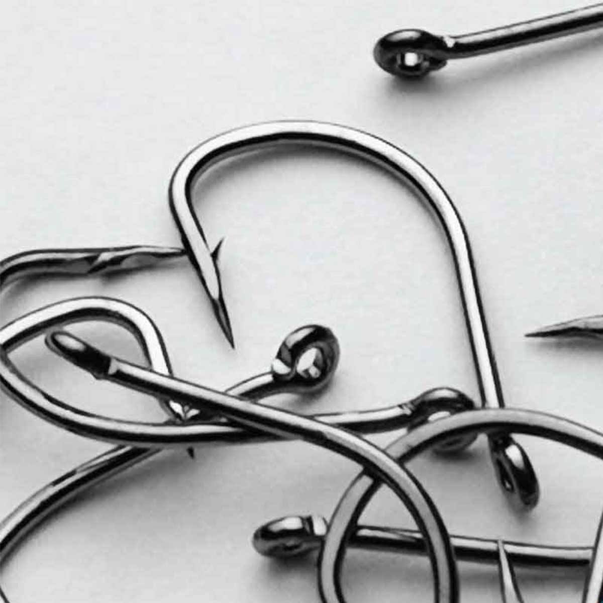 ReproBaits Tackle needle point hooks #6-#12 for luderick, yakka, garfish and herring bait fishing