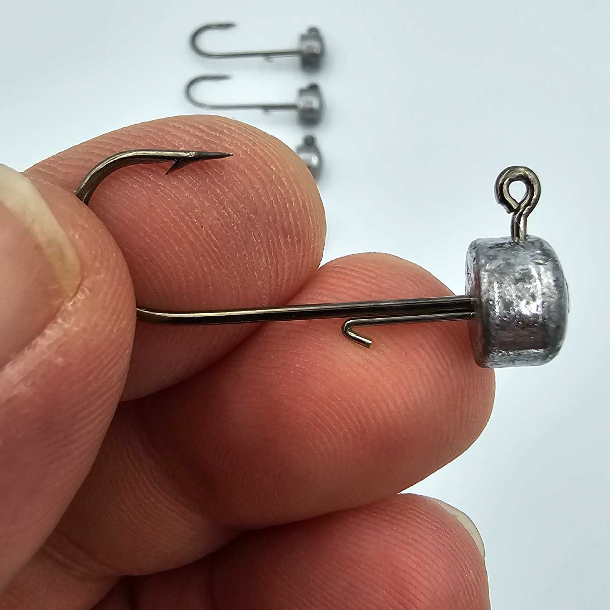 ReproBaits Tackle DreadNed 5g #4 jig head with creature keeper – 5 pack