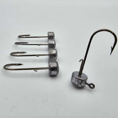 ReproBaits Tackle DreadNed 5g #4 jig head with creature keeper – 5 pack