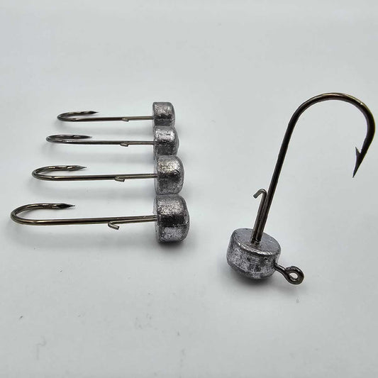 ReproBaits Tackle DreadNed 5g #4 jig head with creature keeper – 5 pack