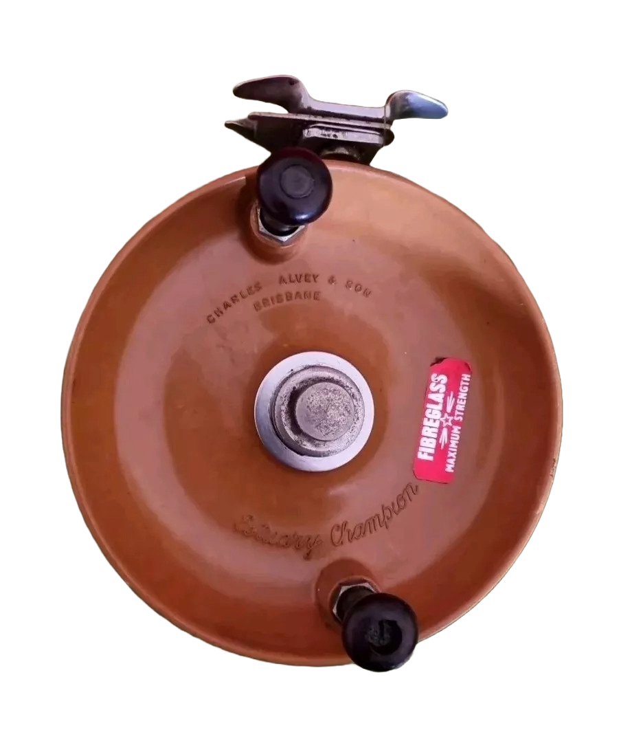 Alvey Estuary Champion 600 A5 7 Sidecast Reel Vintage Used — ReproBaits
