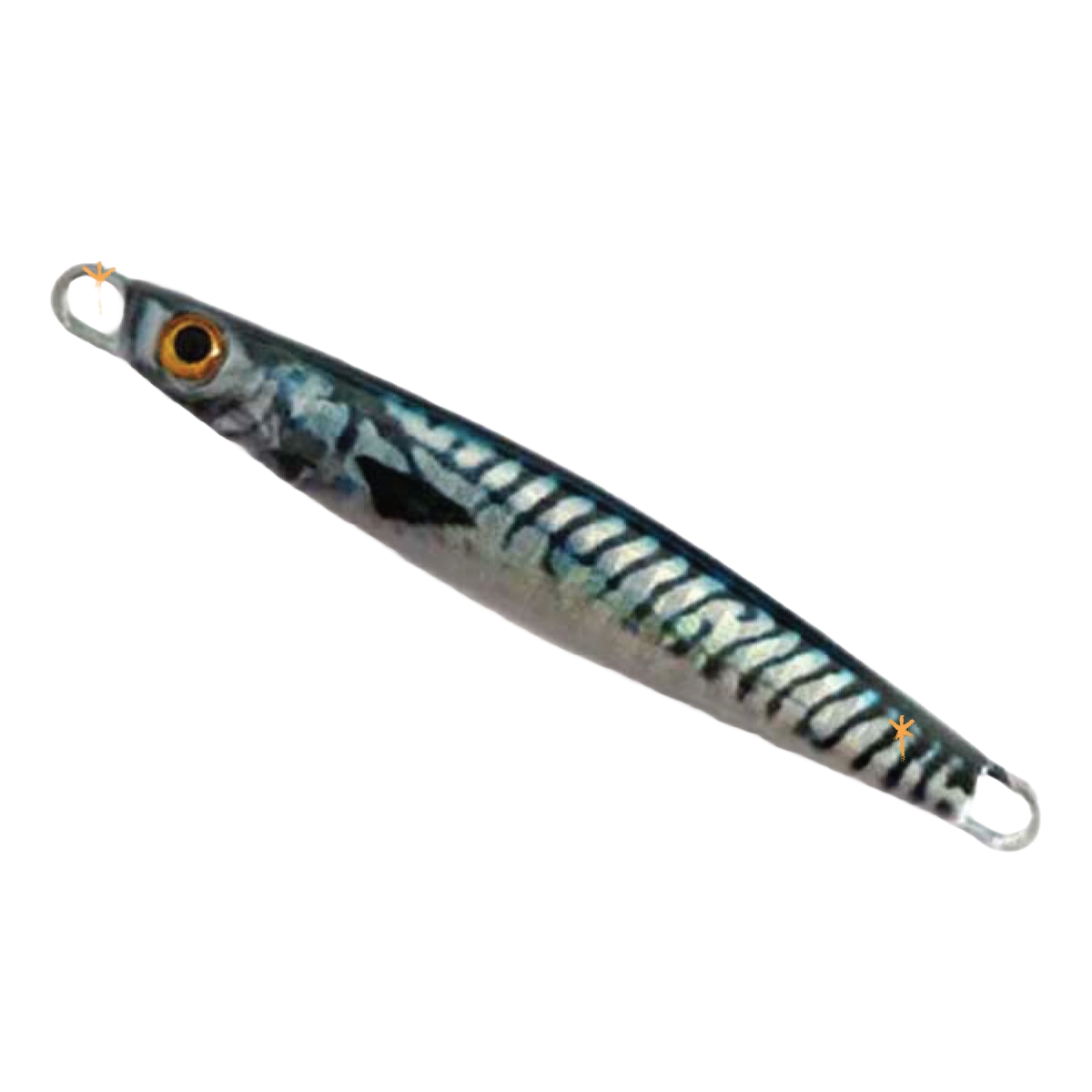 ReproBaits Tackle Livies 50g 3D holographic jig for rock, surf and bottom fishing