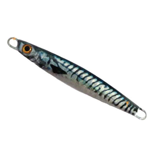 ReproBaits Tackle Livies 50g 3D holographic jig for rock, surf and bottom fishing