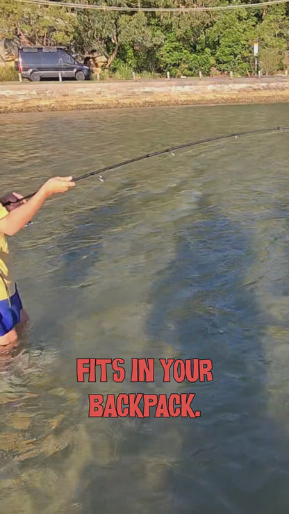 Bream Reaper 7' 4-Piece Travel Fishing Rod