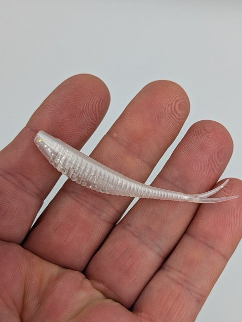 3 Packs ReproBaits Split Tail Baitfish 4-Inch Soft Plastics – 24-Lure Three-Colour Bundle