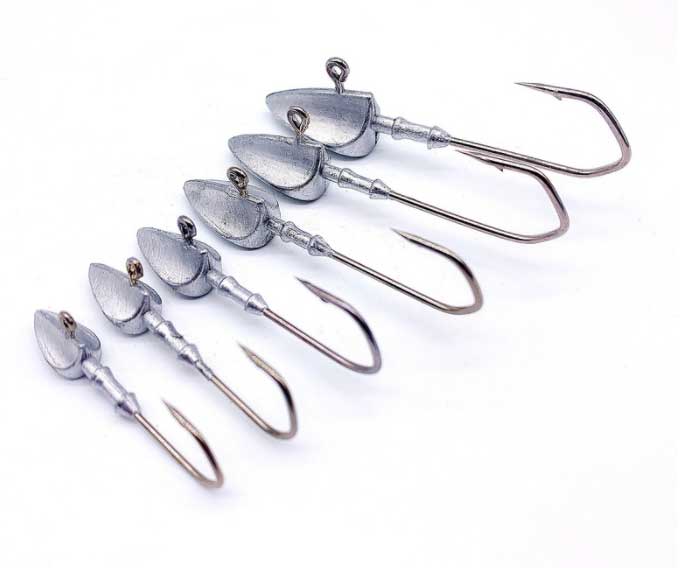 ReproBaits Tackle triangle style Barbarian jig heads