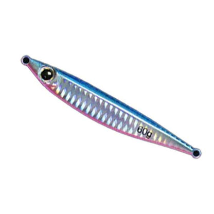 ReproBaits Tackle Charter 60g holographic jig with assist hook