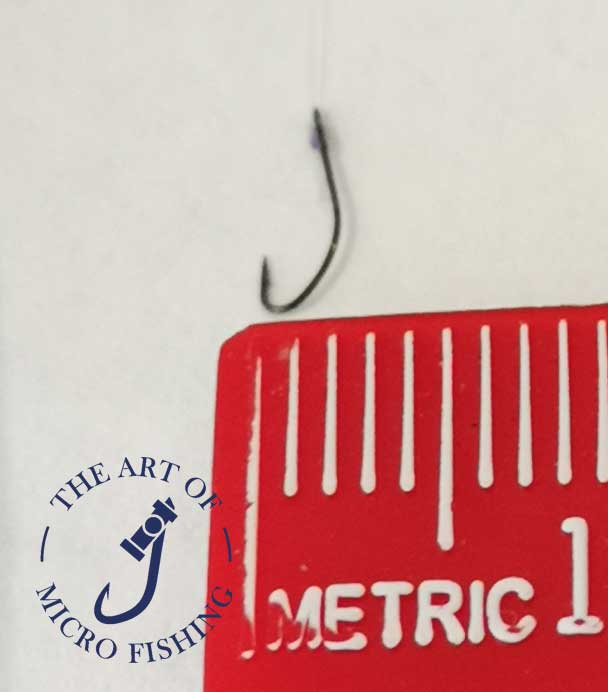 LandCaster Fishing Lines & Leaders Art of Micro Fishing Size #30 Aldridge Snelled Hooks 10 Pack