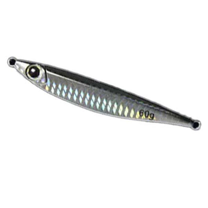ReproBaits Tackle Charter 60g holographic jig with assist hook