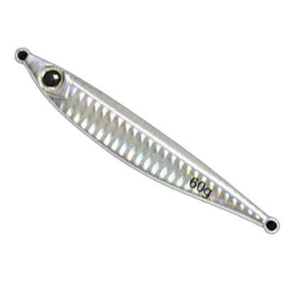 ReproBaits Tackle Charter 60g holographic jig with assist hook